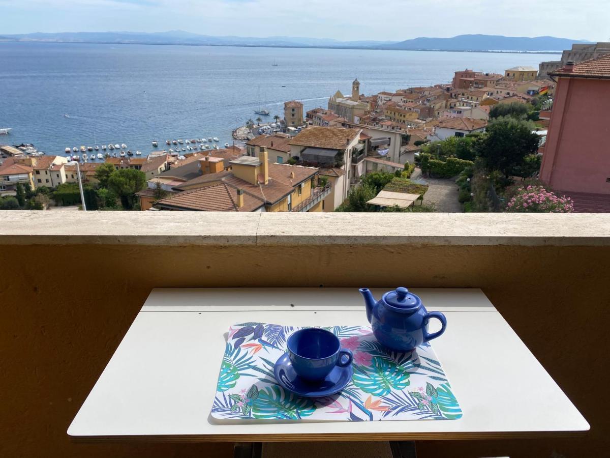 Bilocale Vista Mare Con Posto Auto Leilighet Porto Santo Stefano  Eksteriør bilde